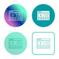 Online Tutorials Vector Icon