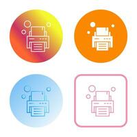 Printer Vector Icon