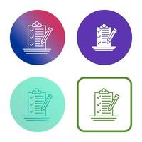 Check List Vector Icon