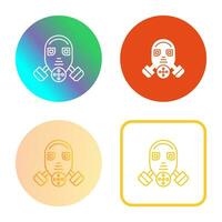 Gas Mask Vector Icon