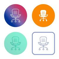 Office Chair Vector Icon