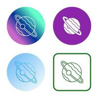 Planet Vector Icon