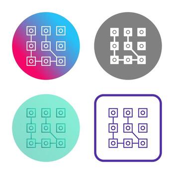 icono de vector de patrón