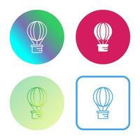 Hot Air Balloon Vector Icon