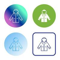 Raincoat Vector Icon