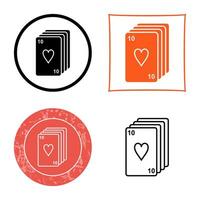 Deck of Cards Vector Icon