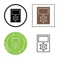 Unique Portfolio Management Vector Icon