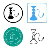 Unique Hookah Vector Icon