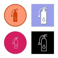 Unique Fire Extinguisher Vector Icon