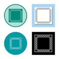 Unique Frame Vector Icon