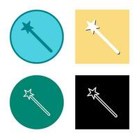 Unique Magic Vector Icon