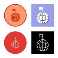 Unique Global Signals Vector Icon