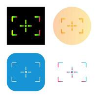Unique Focus Vector Icon