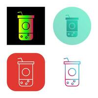 Chocolate Shake Vector Icon