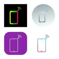 Unique Connected Device Vector Icon