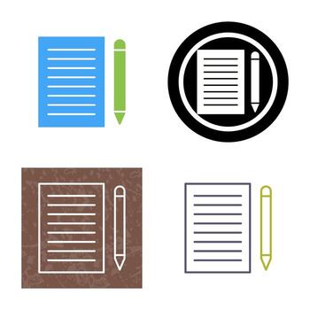 Write Feedback Vector Icon