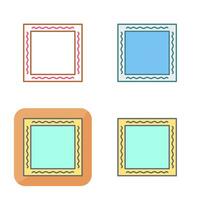 Unique Frame Vector Icon