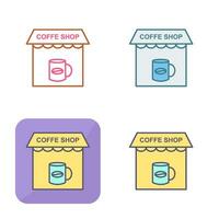 Coffee Shop Vector Icon