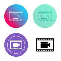 Unique Video and Animation Vector Icon