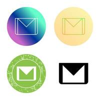 Unique Email Vector Icon