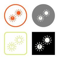 Unique Virus Vector Icon