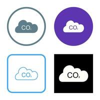 Carbon Dioxide Vector Icon