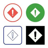 Caution Sign Vector Icon