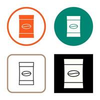 Coffee Packets Vector Icon