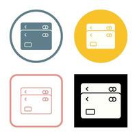 Unique Multiple Cards Vector Icon