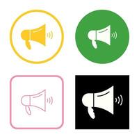 Unique Megaphone Vector Icon