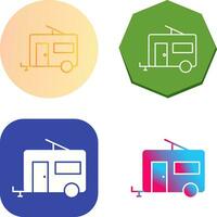 Trailer Vector Icon