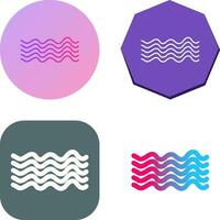 Magnetic Waves Vector Icon