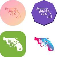 Unique Revolver Vector Icon