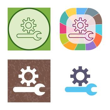 Unique Technical Support Vector Icon