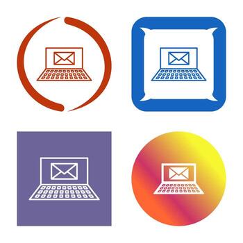 Unique Emails Vector Icon