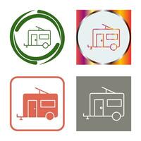 Trailer Vector Icon