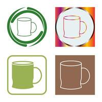 icono de vector de taza de café