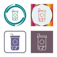 Chocolate Shake Vector Icon