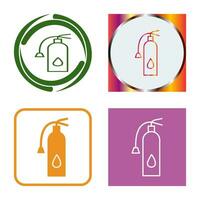 Unique Fire Extinguisher Vector Icon