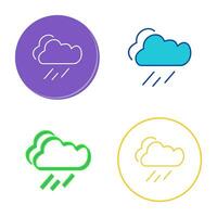 Rain Vector Icon