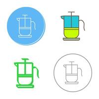 French Press Vector Icon