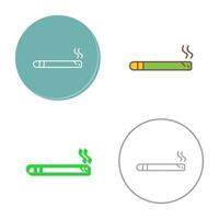 icono de vector de cigarro