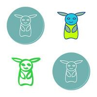Unique Game Character Vector Icon