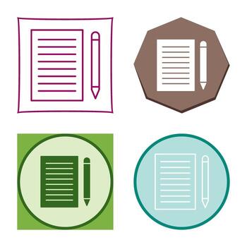 Write Feedback Vector Icon