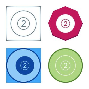 Pool Ball Vector Icon