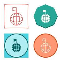 Unique Global Signals Vector Icon