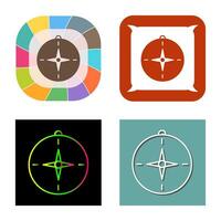 Compass Vector Icon