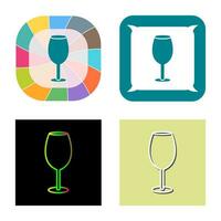 Wine Glass Vector Icon