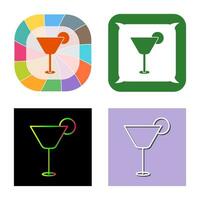 Cocktail Drink Vector Icon