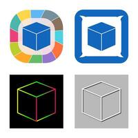 Cubic Design Vector Icon